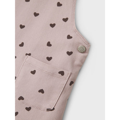 Name It Burnished Lilac Heart Nmflira Aop Twill Spencer 7218-Yf