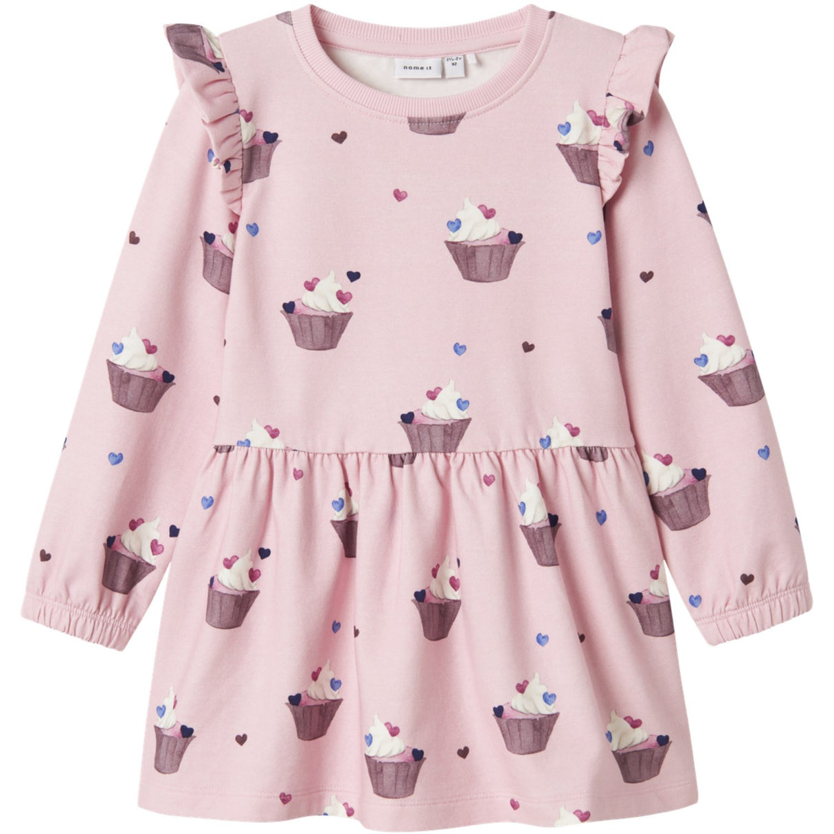 Name It Sweet Dreams Nmfnaya Sweat Dress Bru