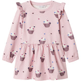 Name It Sweet Dreams Nmfnaya Sweat Dress Bru