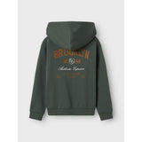 Name It Garden Topiary Nkmnewi Ls Nreg Sweat Wh Bru