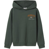 Name It Garden Topiary Nkmnewi Ls Nreg Sweat Wh Bru