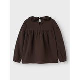 Name It Seal Brown Nmfolyssa Ls Blouse