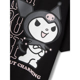 Name It Black Nkfakisa Kuromi Ss Nreg Top Box Sky