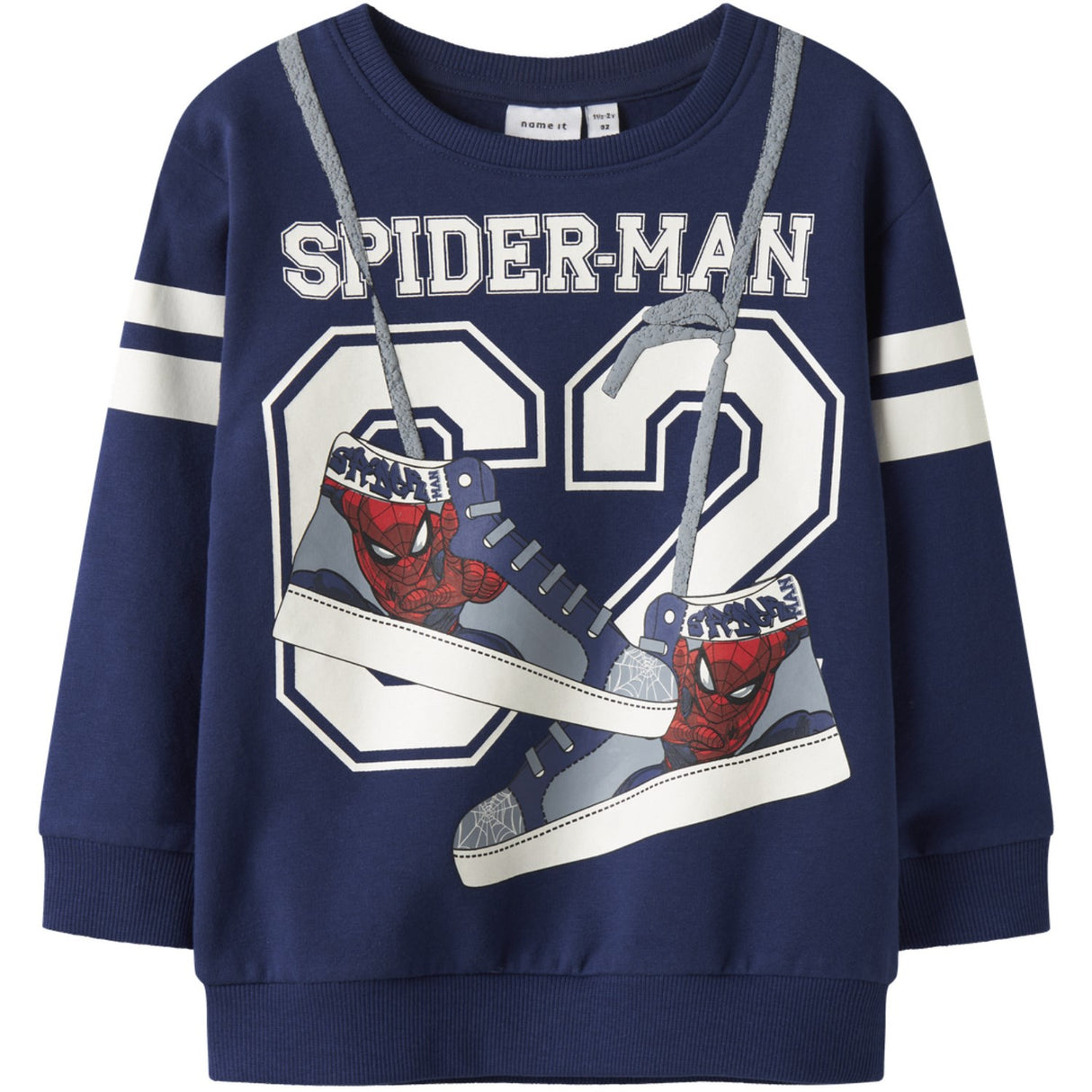Name It Blueprint Nmmadam Spider Nreg Sweat Bru Mar