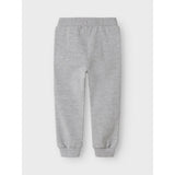 Name It Grey Melange Nmmadam Spider Nreg Sweat Pants Bru Mar