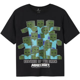 Name It Black Nkmsumba Minecraft Ss Nreg Top Box Bfu