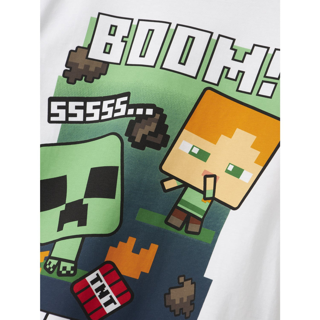 Name It Bright White Nkmac Minecraft Ls Nreg Top Box Noos Bfu