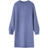 Name It Blue Ice Nkfomarian Ls Knit Dress