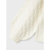 Name It Cloud Dancer Nkfnadalie Ls Knit