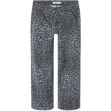 Name It Night Owl Grey Leopard Nkfrose Wide Twi Pants 4444-Td Noos