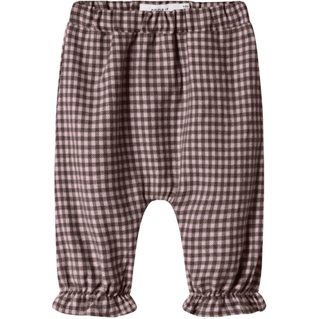 Name It Seal Brown Burnished Lilac Nbfoninka Pants