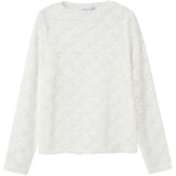 Name It Cloud Dancer Nkfnace Ls Top