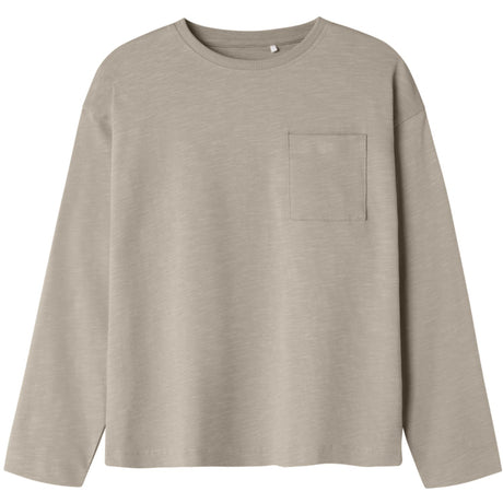 Name It Island Fossil Nkmvebbe Ls Rlx Top