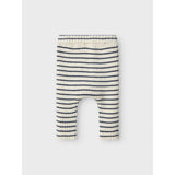 Name It Insignia Blue Cloud Dancer Nbmostripe Knit Pants