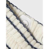 Name It Insignia Blue Cloud Dancer Nbmostripe Knit Pants