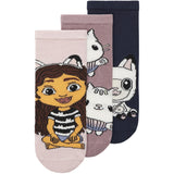 Name It Burnished Lilac Nmfsesara Gabby 3-Pack Socks Sky