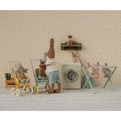 Maileg Stroller, Micro - Mint