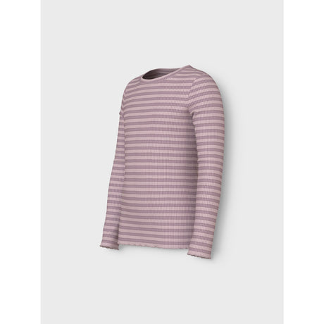 Name It Toadstool Burnished Lilac Nkfvemma Ls Slim Top