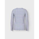 Name It Blue Ice Cloud Dancer Nkfvemma Ls Slim Top