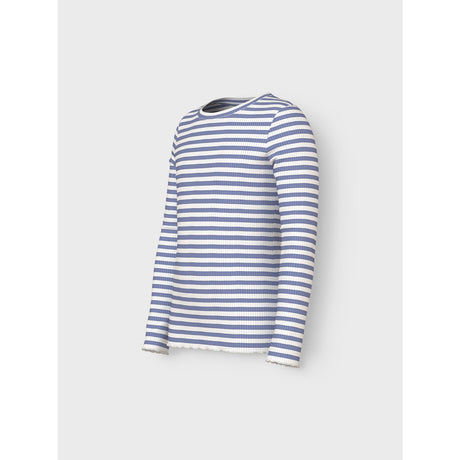 Name It Blue Ice Cloud Dancer Nkfvemma Ls Slim Top