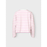 Name It Cloud Dancer Sweet Dreams Stripe Nkfvita Ls Short Rlx Top