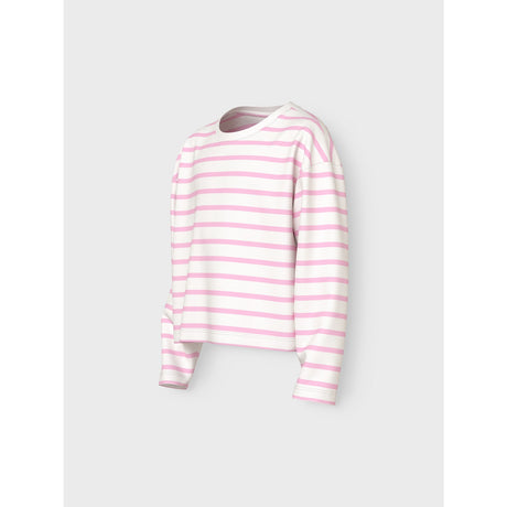 Name It Cloud Dancer Sweet Dreams Stripe Nkfvita Ls Short Rlx Top