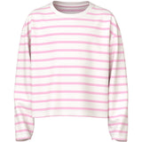 Name It Cloud Dancer Sweet Dreams Stripe Nkfvita Ls Short Rlx Top