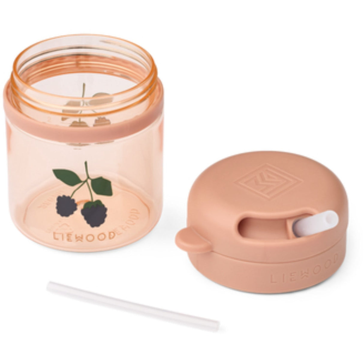 LIEWOOD Berry / Pale Tuscany Pavia Tritan Straw Cup 280ml