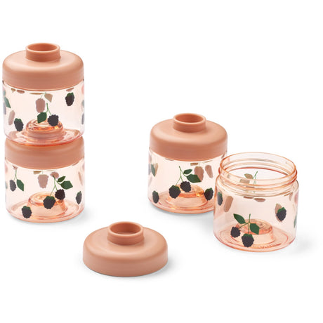 LIEWOOD Berry / Pale Tuscany Dominique Baby Food Tritan Boxes 100ML 4-Pack