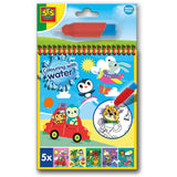 SES Creative Coloring With Water Travel Coloring Book