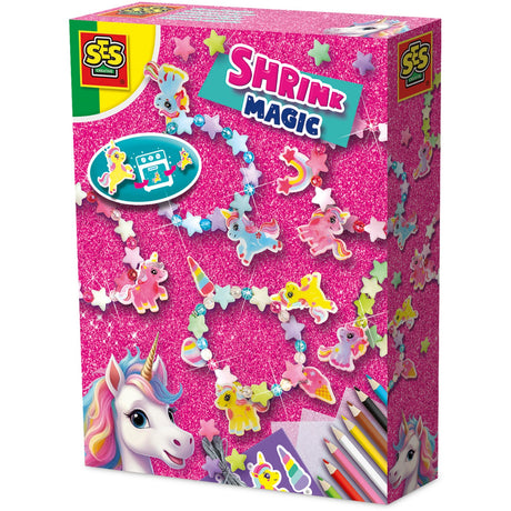 SES Creative Shrink Plastic Unicorn Bracelet