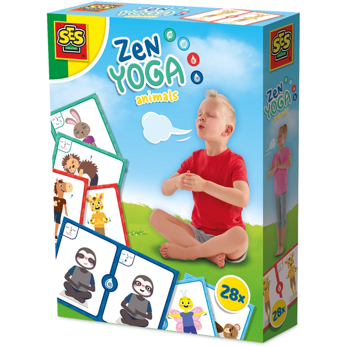 SES Creative Animal Yoga Zen