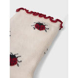 Lil'Atelier Silver Peony Nmfdarlene Socks Lil