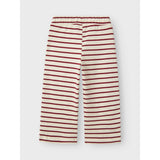 Lil'Atelier Turtledove Red Dahlia Nmflimia Wide Pants Lil