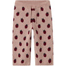 Lil'Atelier Misty Rose Nmflulio Wide Knit Ancle Pants Lil