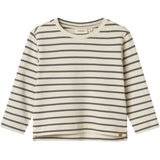 Lil'Atelier Turtledove Poppy Seed Nmmlimia Ls Loose Top Lil Noos