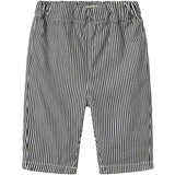 Lil'Atelier Dark Blue Denim White Nbmkasper Loose Twi Pants 4021-Cm Lil