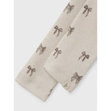 Lil'Atelier Silver Peony Bow Nmfgavo Efi Slim Leggings Lil Noos