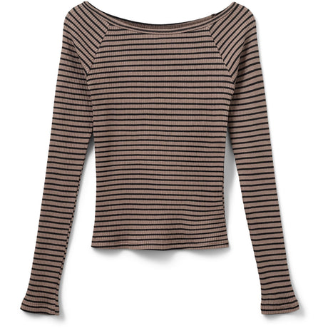 Sofie Schnoor Brown Striped SomaSY Blouse