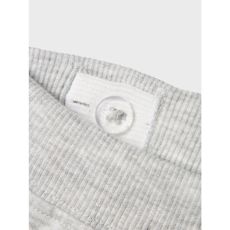 Name It Light Grey Melange Deep Lichten Green Nbntakki 2P Sweat Pants Noos