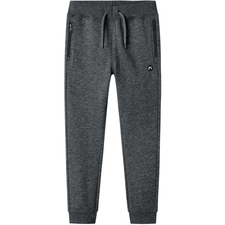 Name It Dark Grey Melange Nkmvimo Swe Pants Bru Noos