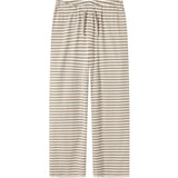 Name It Mocha Meringue W. Bright White Nkfsuraja Straight Pants Noos