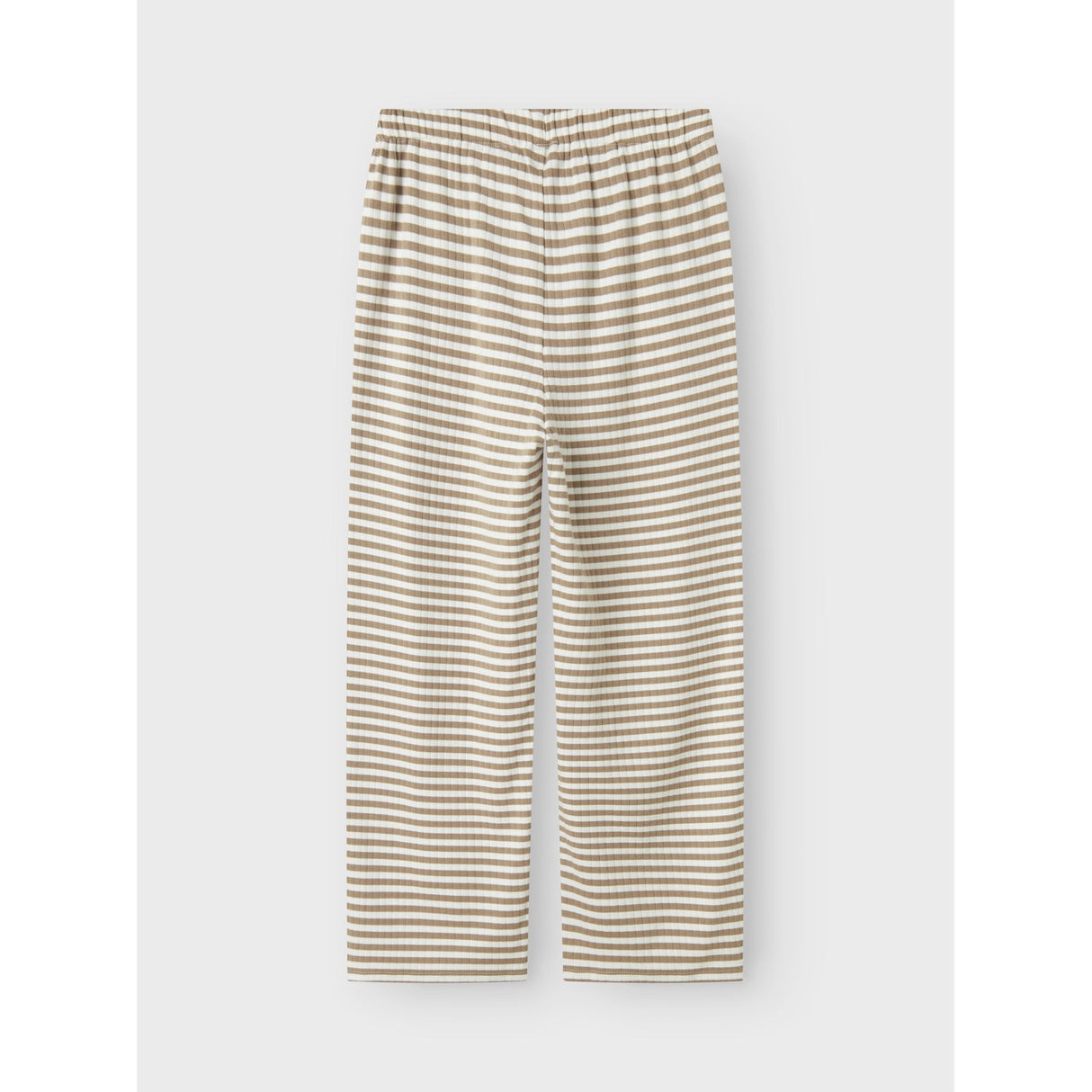 Name It Mocha Meringue W. Bright White Nkfsuraja Straight Pants Noos
