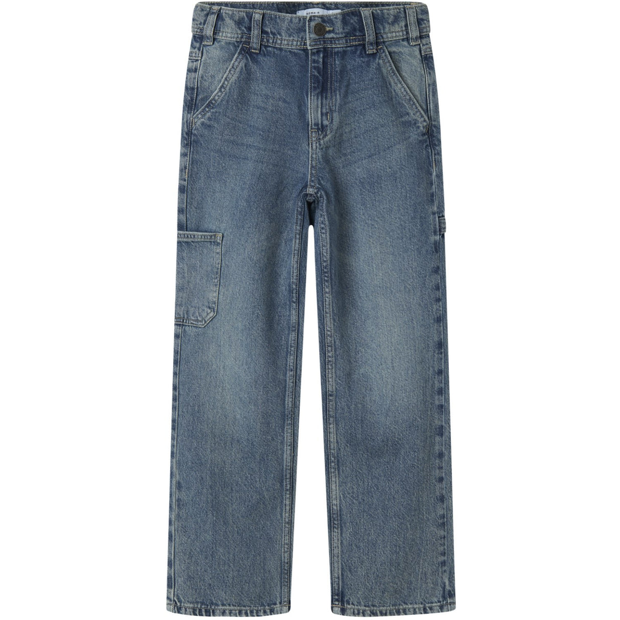 Name It Vintage Medium Blue Denim Nkmryan Straight Carp Jeans 5950-Dm Noos
