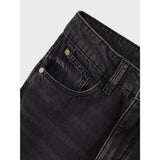 Name It Black Denim Nkfrose Hw Straight Jeans 9222-Rm Noos