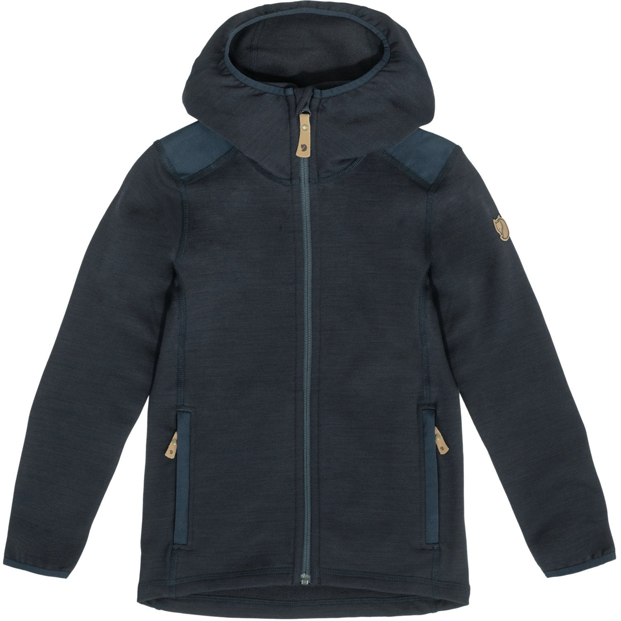 Fjällräven Dark Navy Kids Keb Fleece Hoodie
