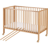 tiSsi® Nature Jori Foldable Bed Solid Beech