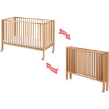 tiSsi® Nature Jori Foldable Bed Solid Beech