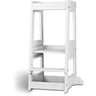 tiSsi® White Laquer Felix Learning Tower Solid Beech