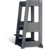 tiSsi® Grey Laquer Felix Learning Tower Solid Beech